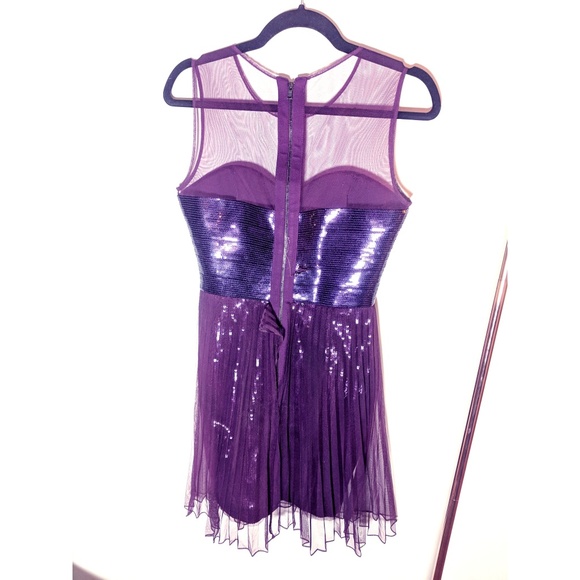 Korina Pleated Tulle Overlay Sequined Dress XS - Picture 1 of 5